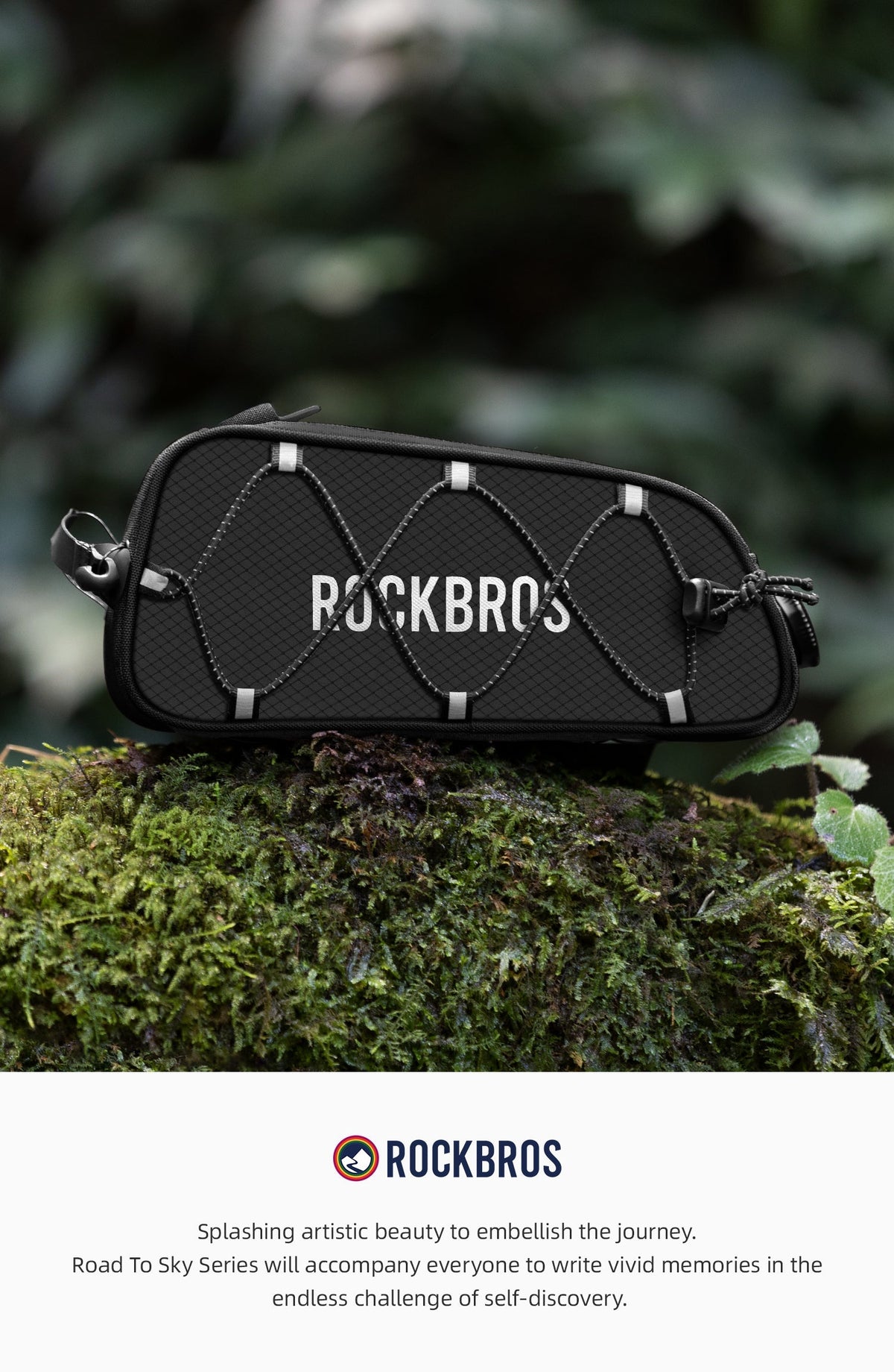Bolsa de ciclismo de lujo para el tubo superior 【ROAD TO SKY】 de ROCKBROS en varios colores