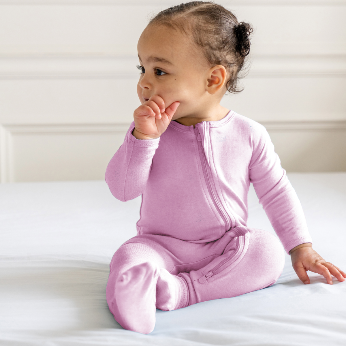Pijama de bambú para bebé con DreamCuffs®