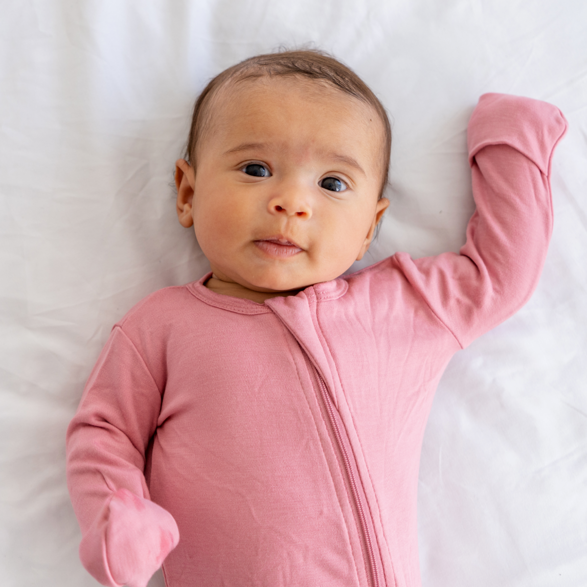 Pijama de bambú para bebé con DreamCuffs®