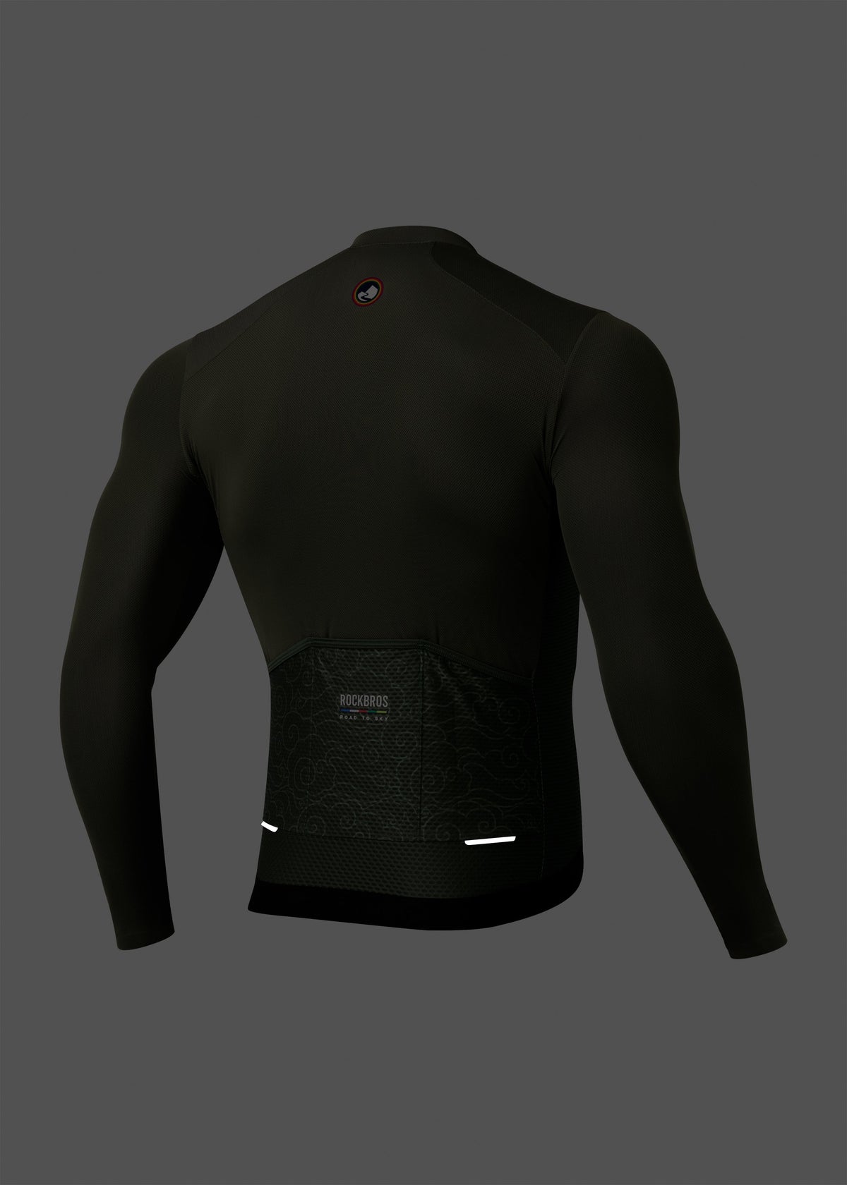 Maillot ciclista de manga larga ROCKBROS Road-to-Sky para hombre