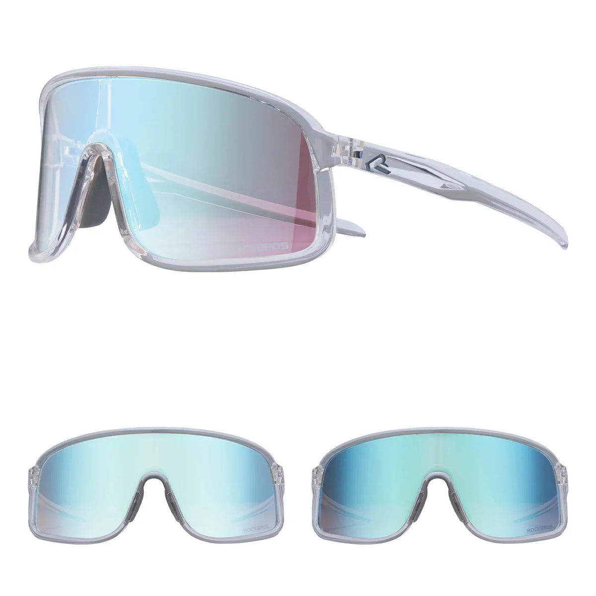 Gafas de sol de ciclismo ROCKBROS fotocromáticas polarizadas deportivas UV400 unisex