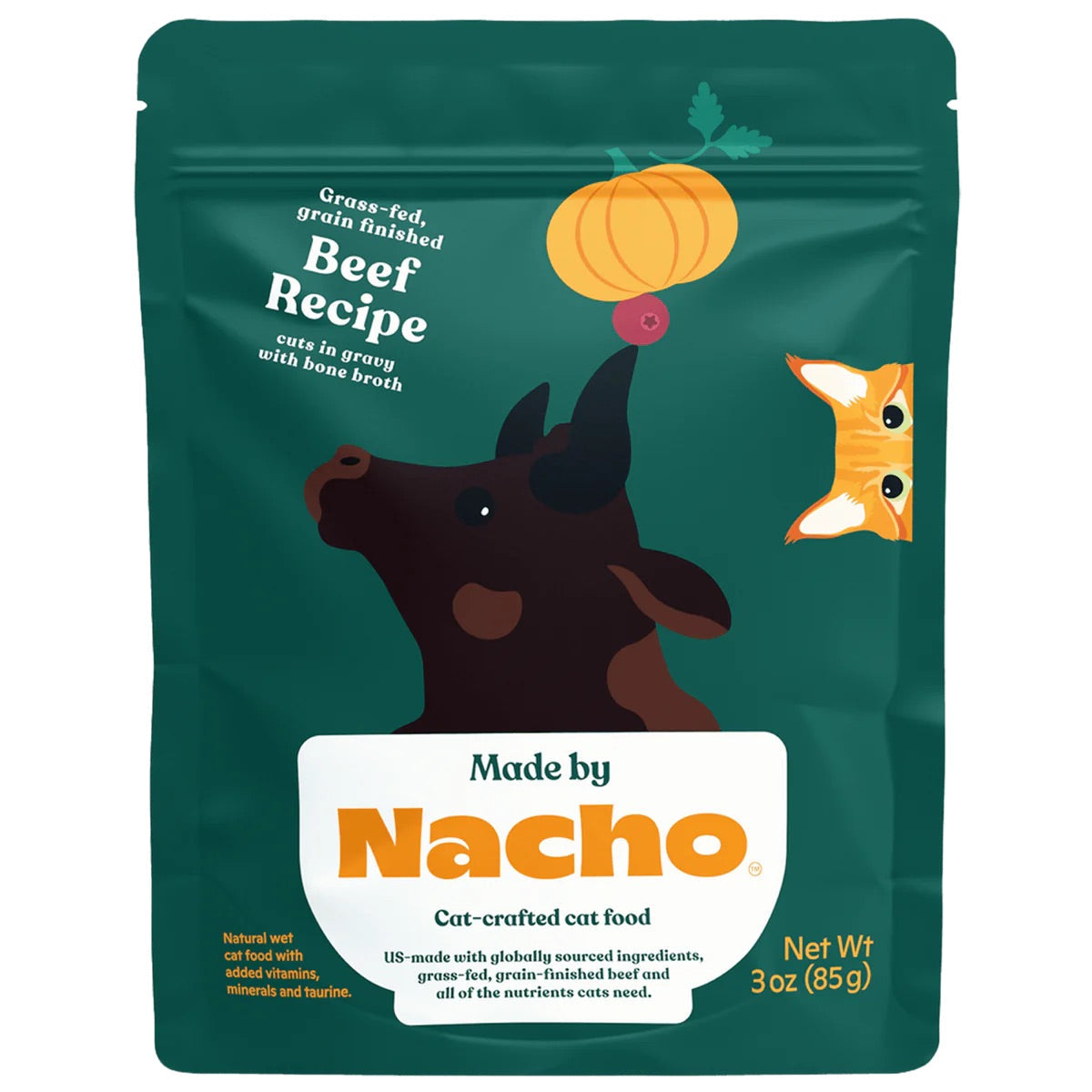 Made By Nacho - Trozos de carne de res en salsa (85g)