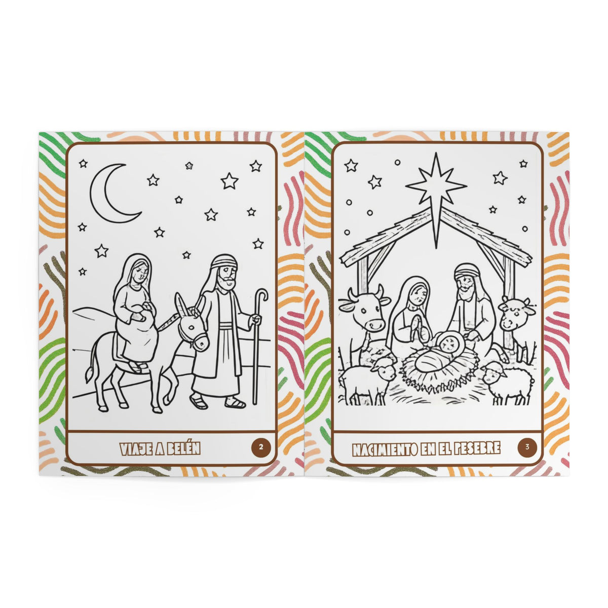 Historias de la Biblia para Colorear - Nuevo Testamento