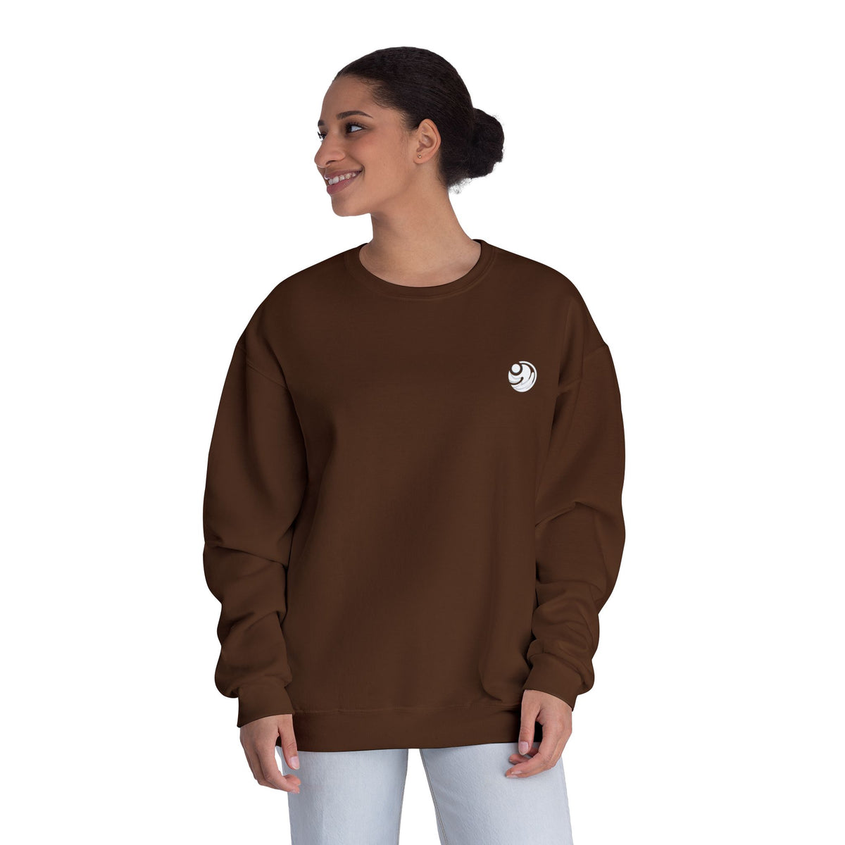 Crewneck Sweatshirt — 'Con amor eterno te he amado'