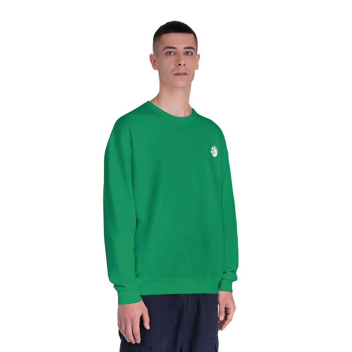 Sudadera con cuello redondo — "Con amor eterno te he amado"