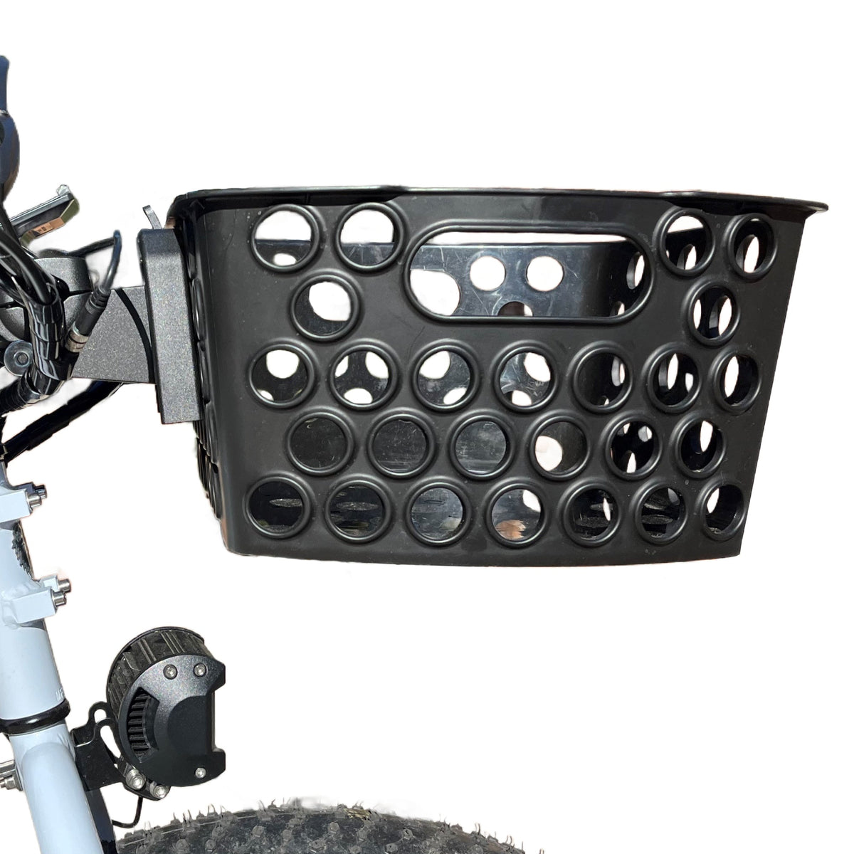 Cesta delantera para bicicleta eléctrica