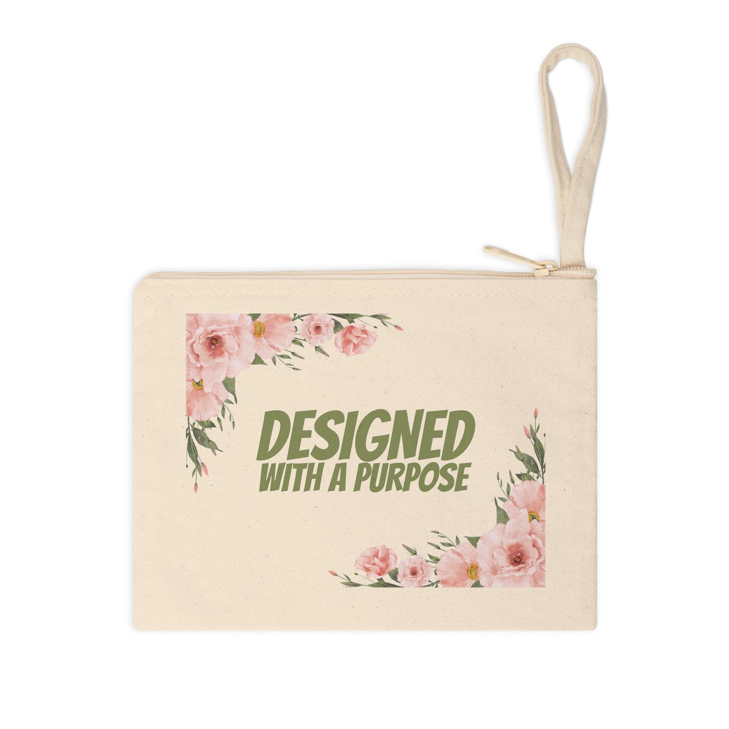 Zipper Pouch - "Designer with a purpose"