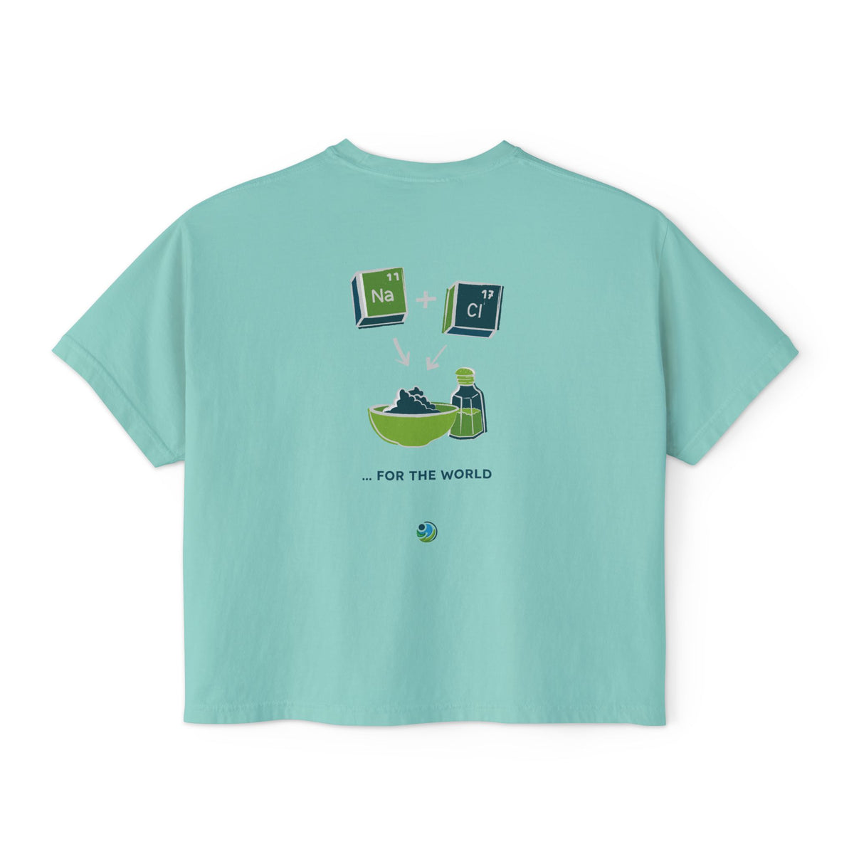 Women's Boxy Tee - 'Be light and salt'