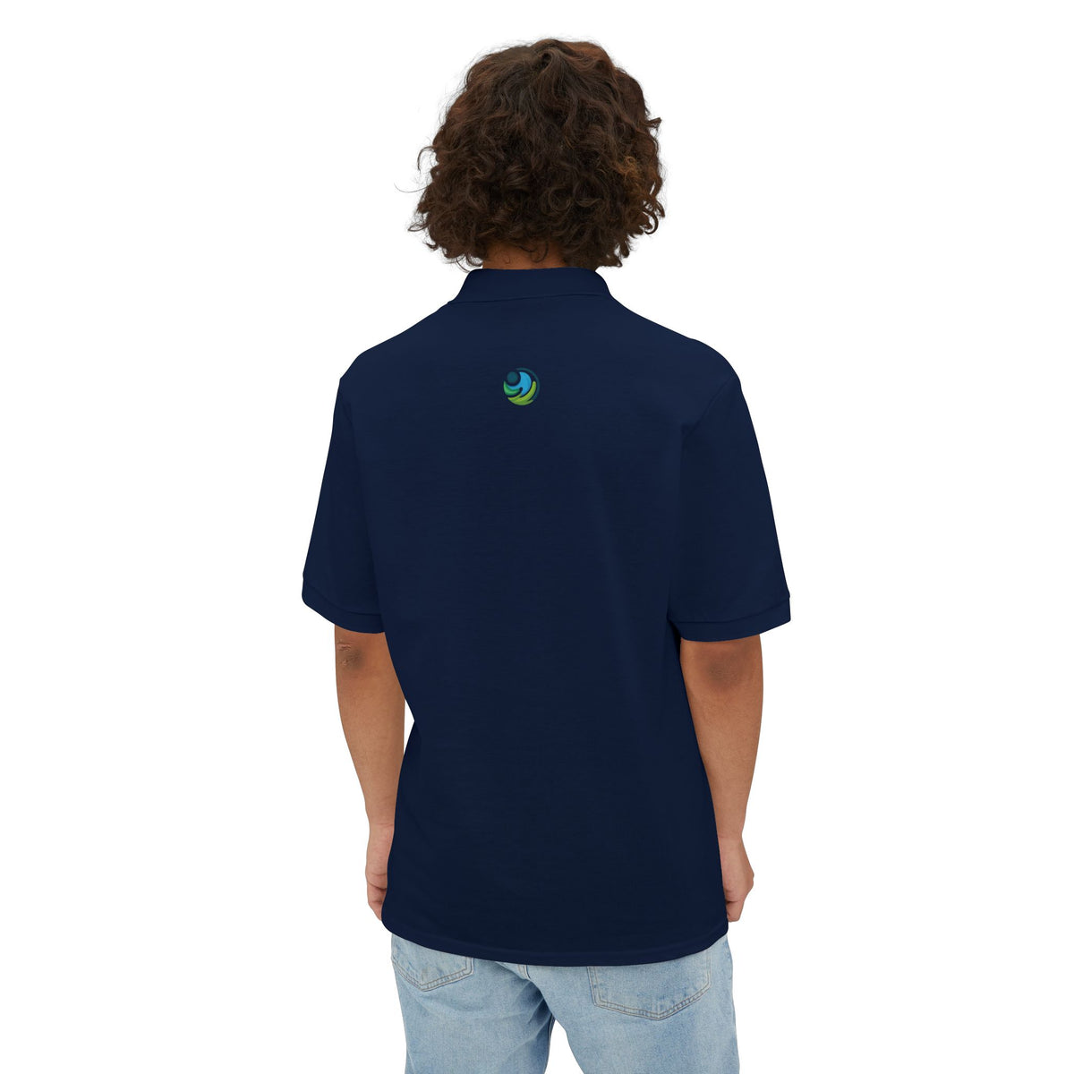 Men's Polo Shirt — "Dios Mi Todo"