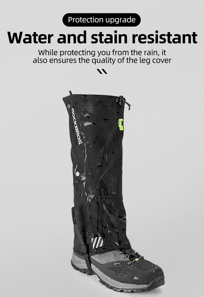 Polainas impermeables para botas de nieve 