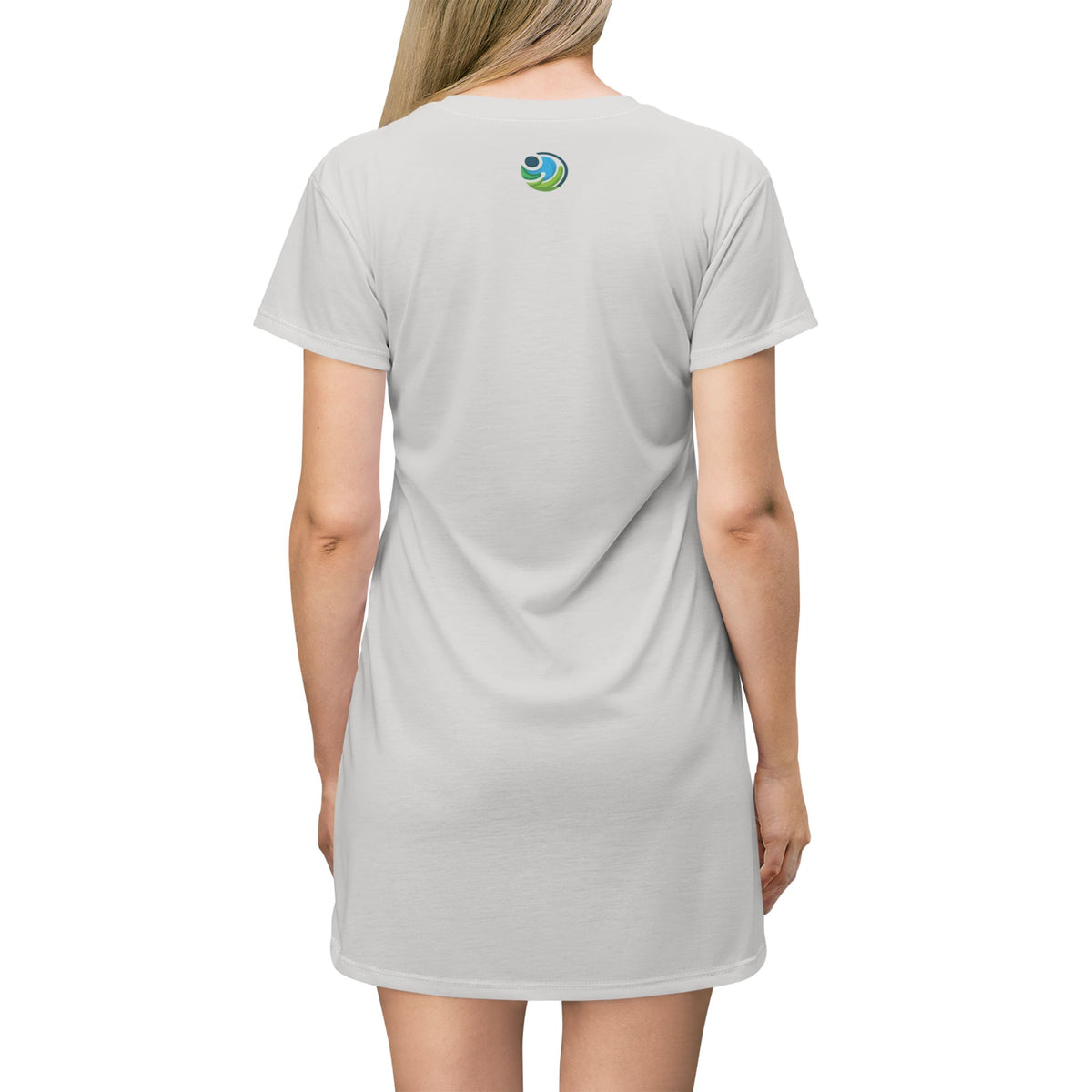 T-Shirt Dress — "Para Dios todo es posible"
