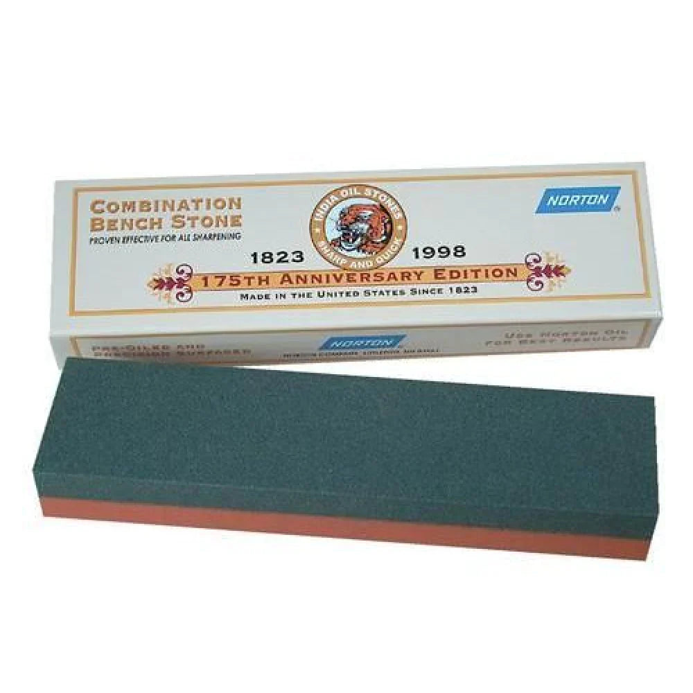Victorinox India Combo Sharpening Stone (8" x 2" x 1", Extra-Fine & Coarse)