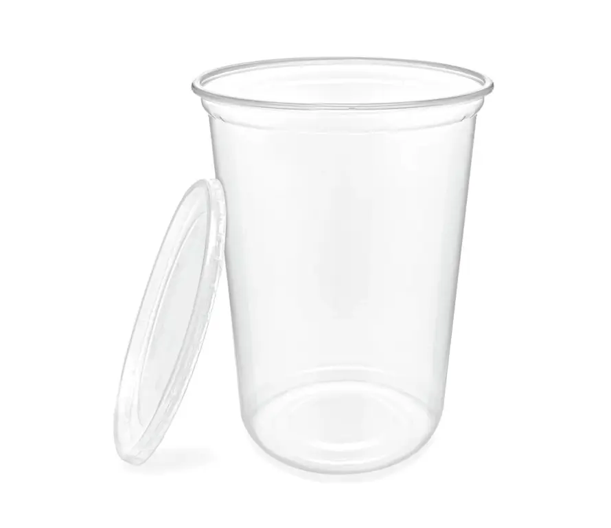 Champs Clear Deli Container and Lid Combo Microwavable 250 Sets 32 oz  box of 500 units