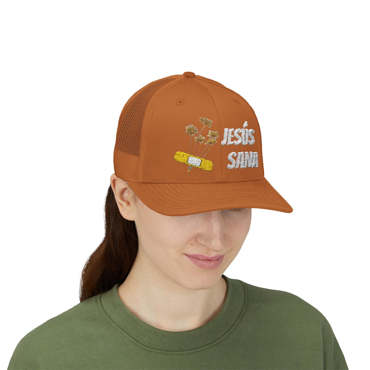 Trucker Cap — "Jesus Sana"