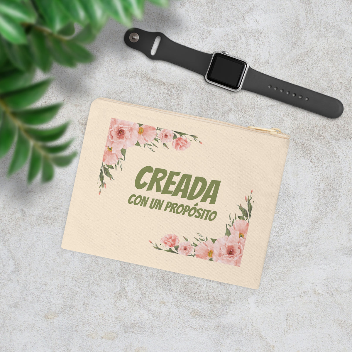 Zipper Pouch - "Made with a Purpose"