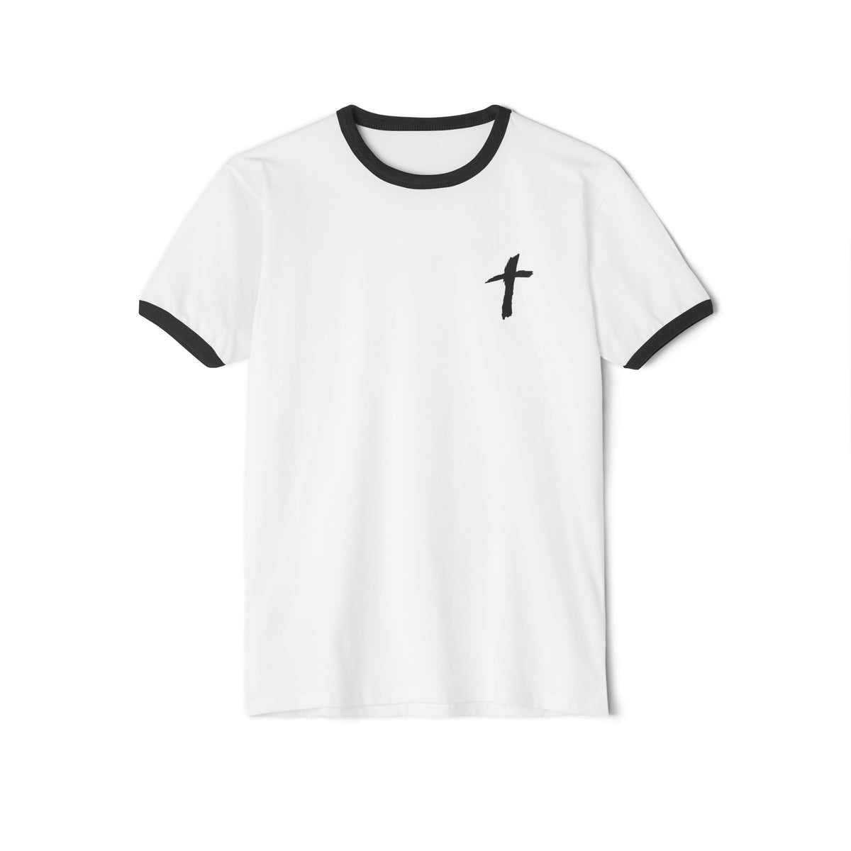 Ringer T-Shirt — "Jesús Me Salvó"