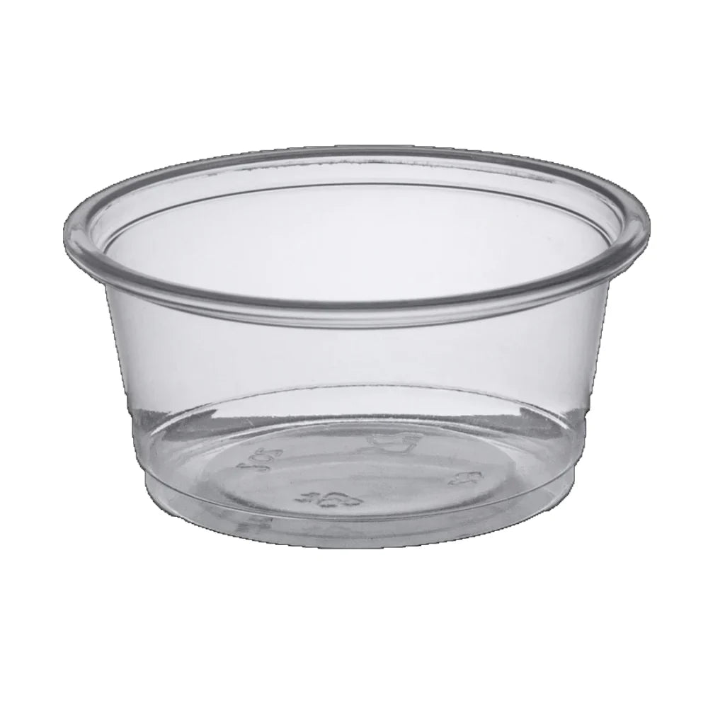 Portion Cup Clear 2 oz box of 2500 units