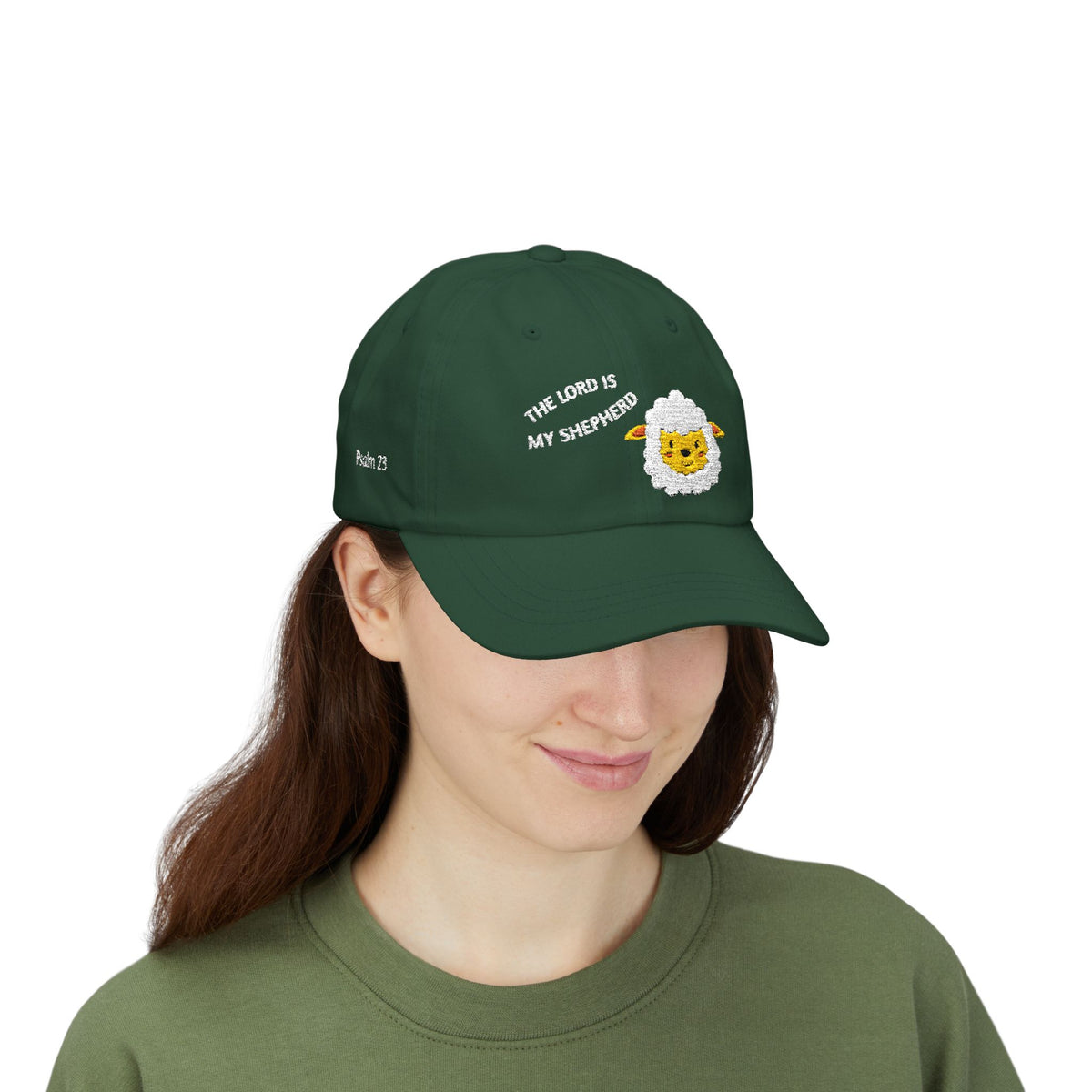 Dad Cap — “The Lord is my shepherd”