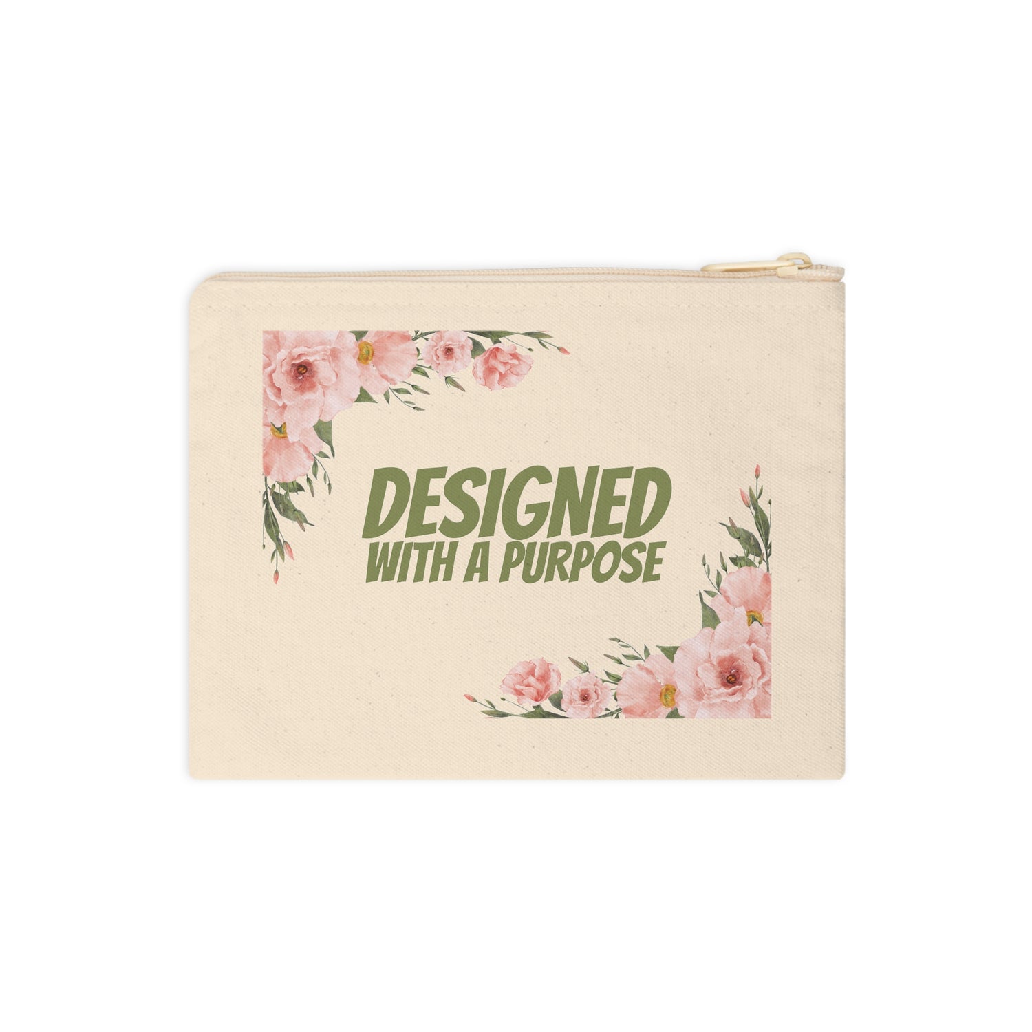 Zipper Pouch - "Designer with a purpose"
