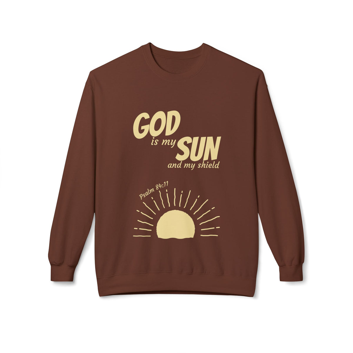 God is my Sun Crewneck Sweatshirt