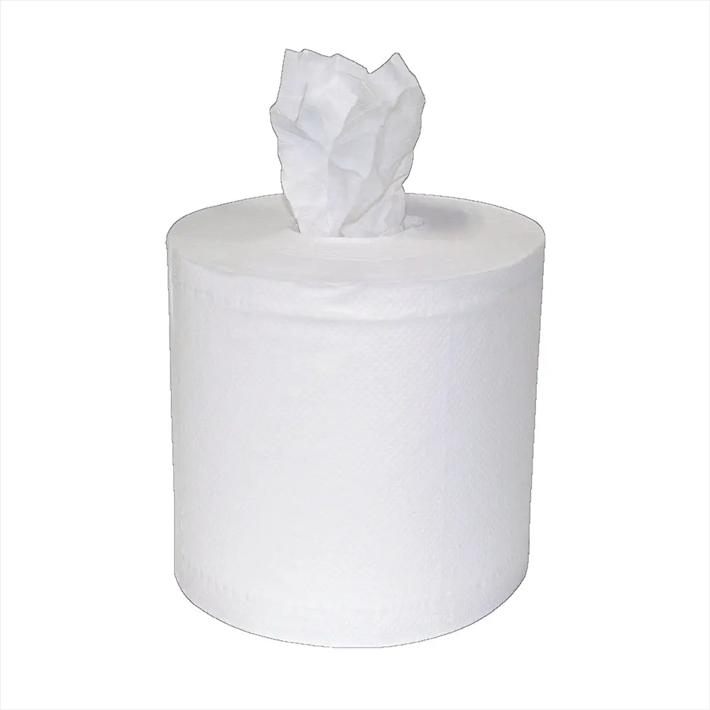 Center Pull Towel White 2 Ply, 600' 7.3" x 10" box of 6 units
