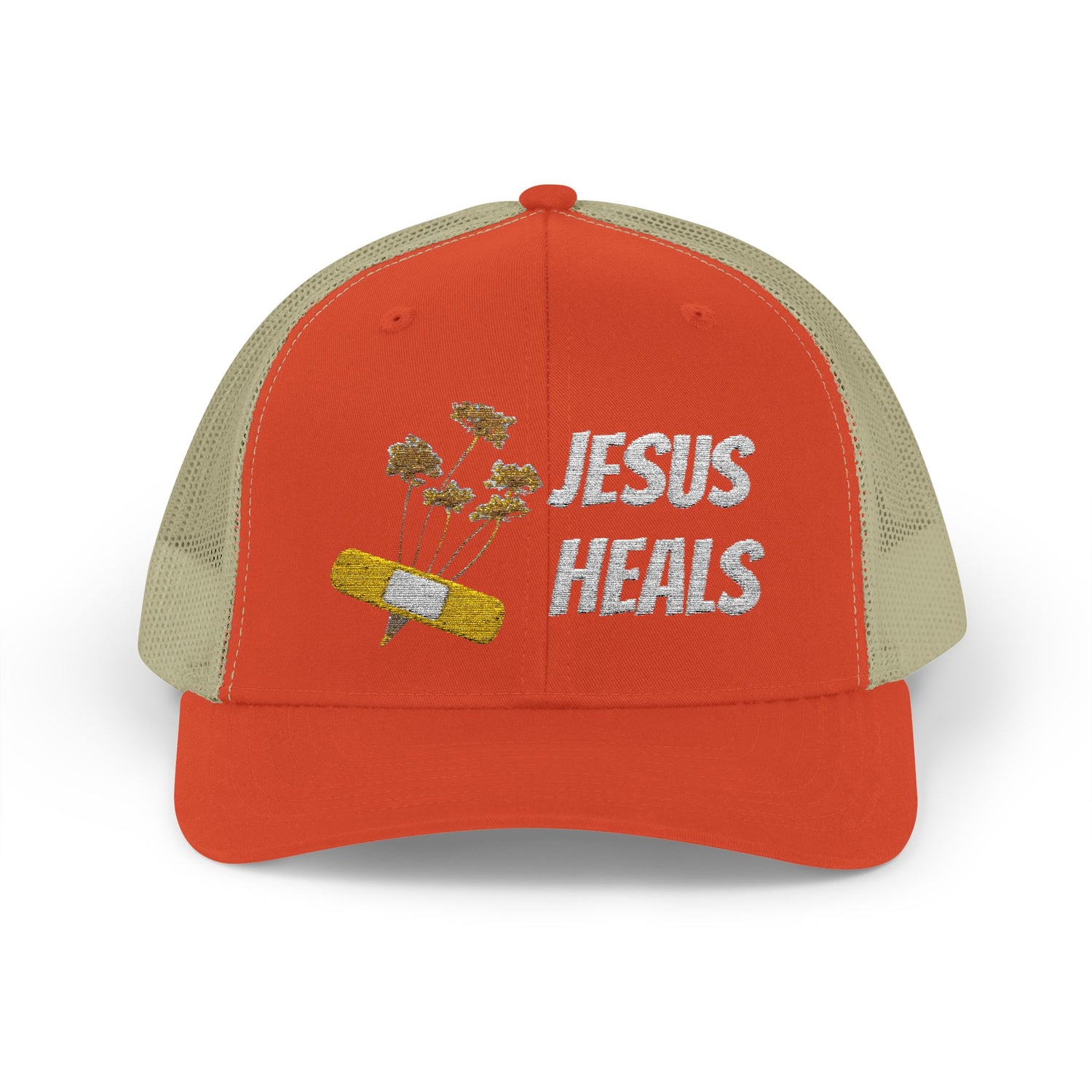 Trucker Cap — "Jesus Heals"