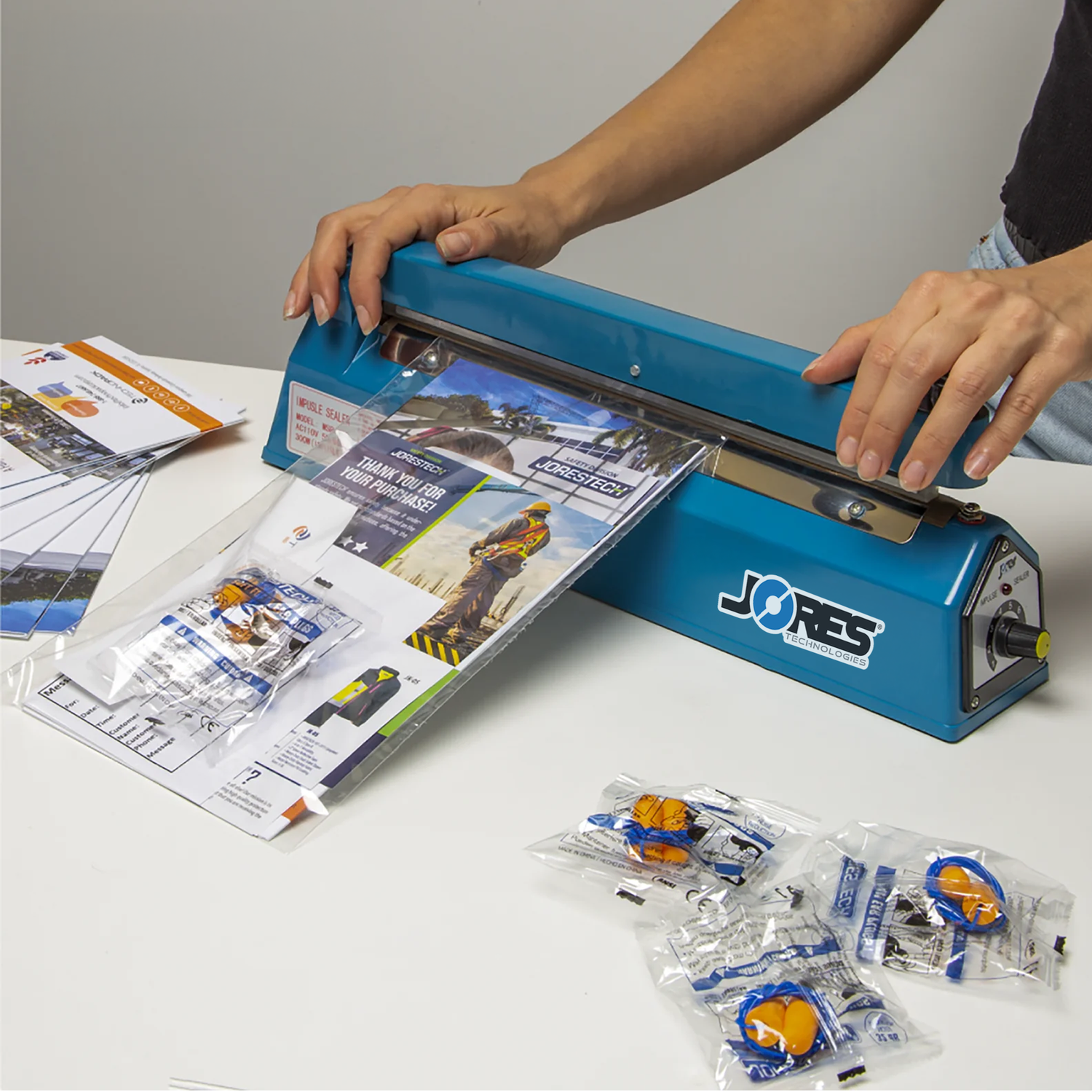 12” Plastic Manual Impulse Bag Sealer