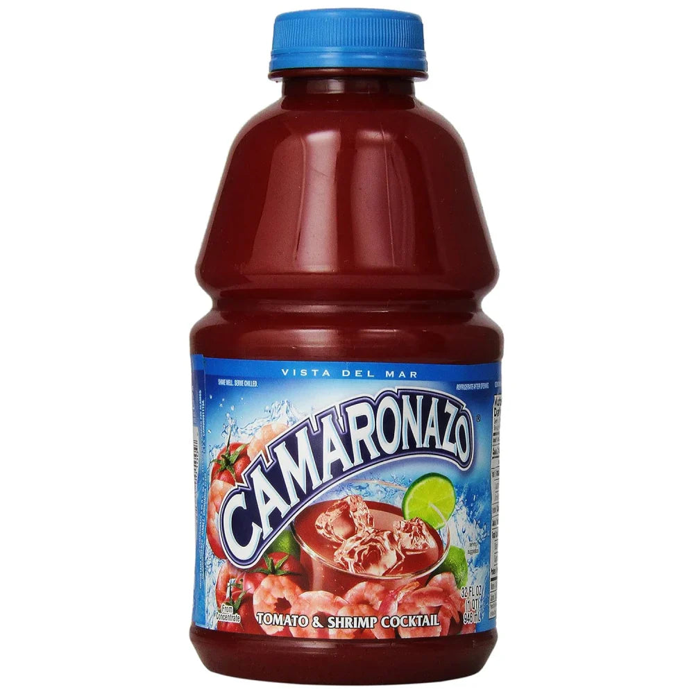 Camaronazo Regular Cocktail Juice 32 oz box of 12 units