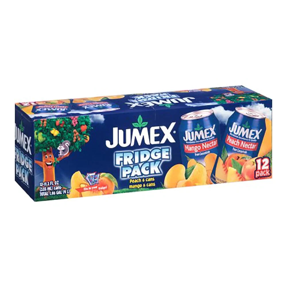 Jumex Fridge Pack Mango Peach Nectar 11.3 oz box of 12 units