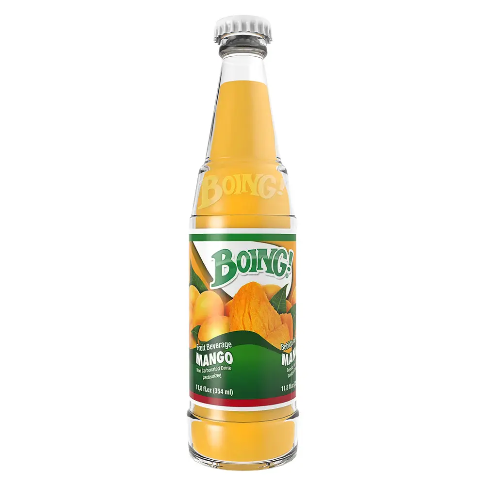 Boing Mango Fruit Drink 12 oz box of 24 units