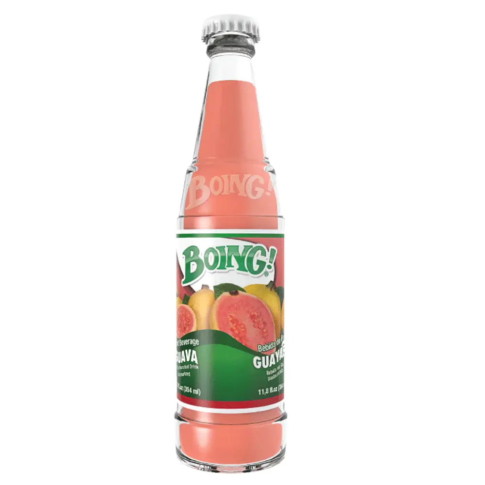 Boing Guava Fruit Drink 12 oz box of 24 units