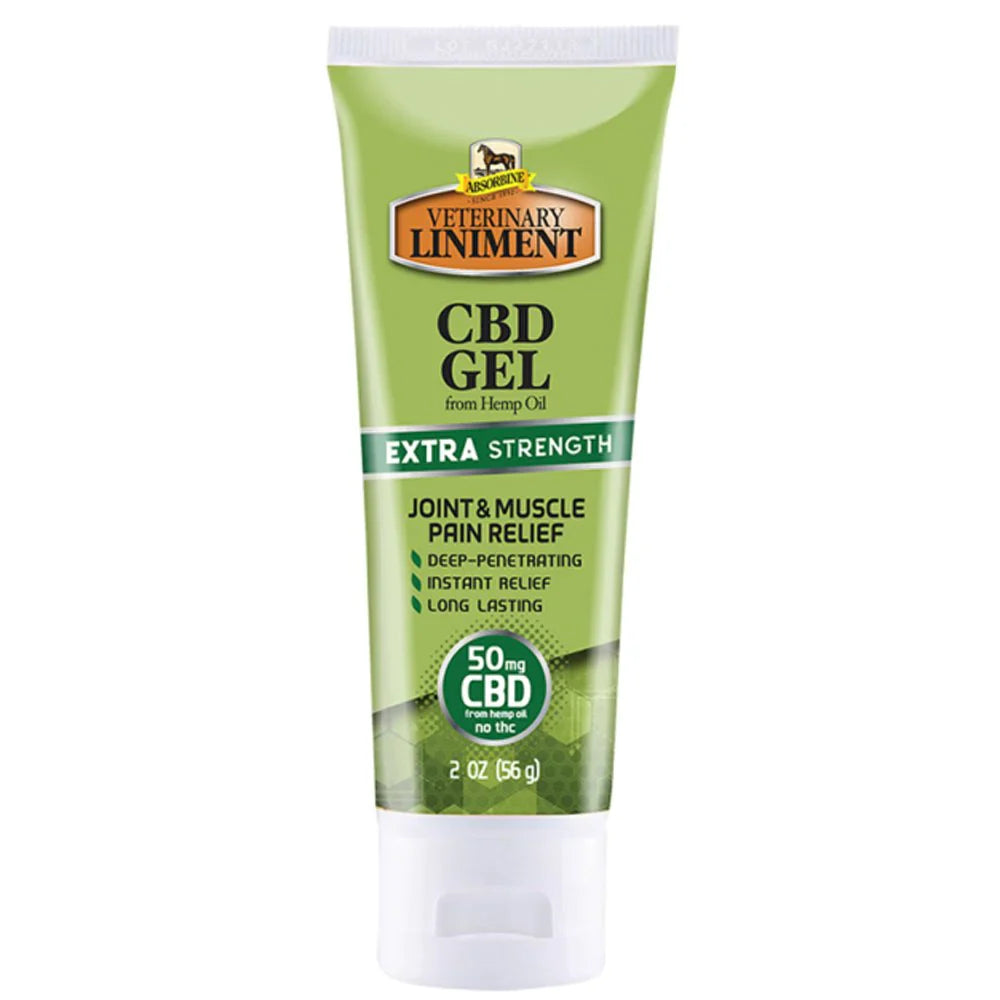 Absorbine® Linimento Veterinario Gel CBD – Extra Fuerte (2 OZ)