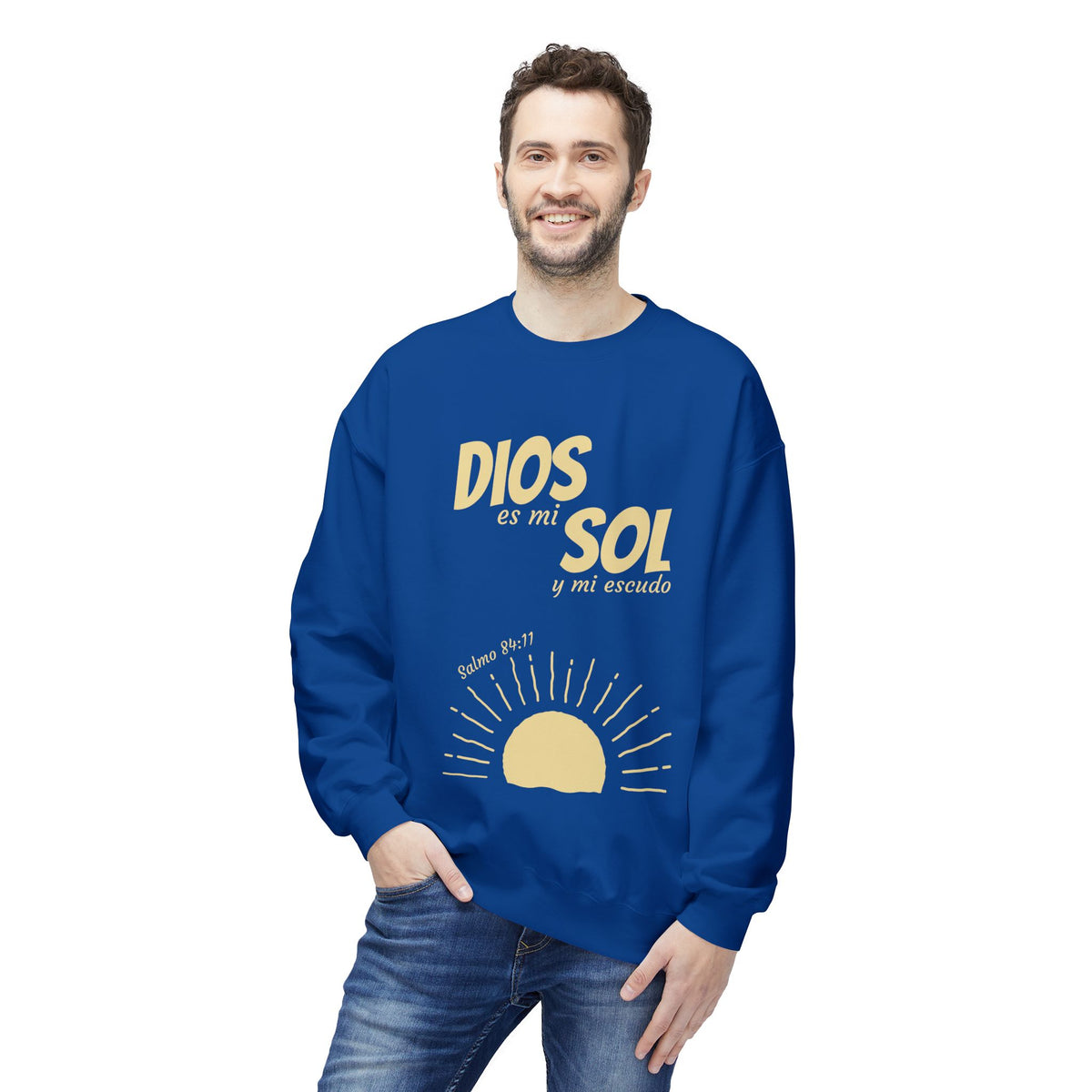 Dios Es Mi Sol Crewneck Sweatshirt