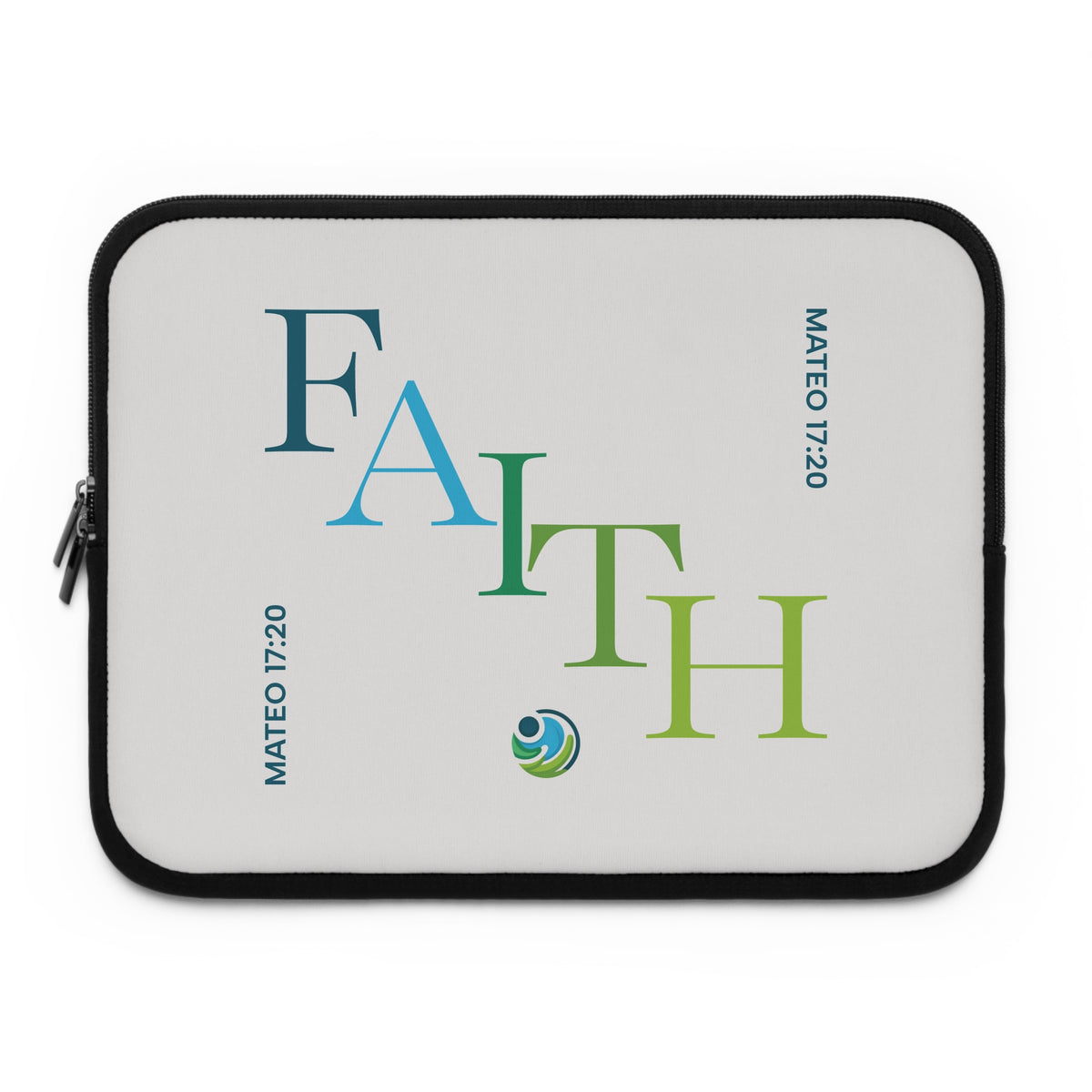 Faith Laptop Sleeve — Mateo 17:20