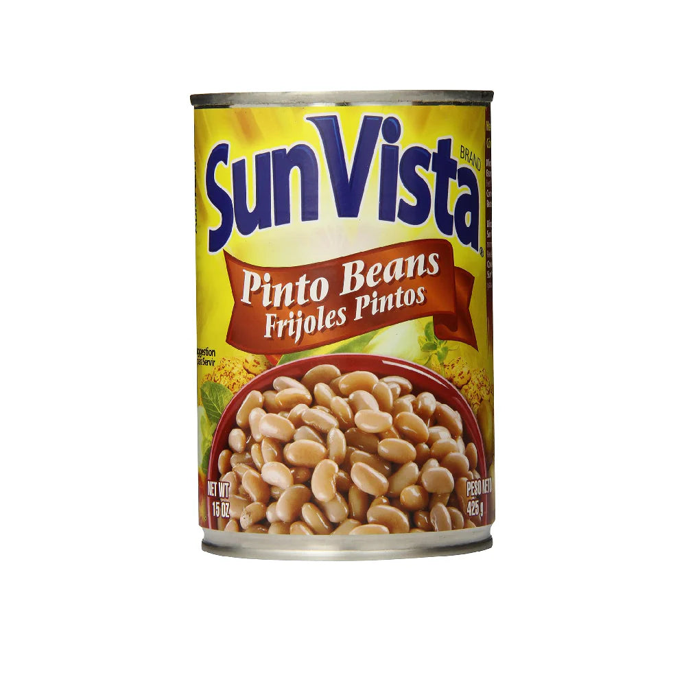 Sunvista Pinto Beans 15 oz box of 12 units