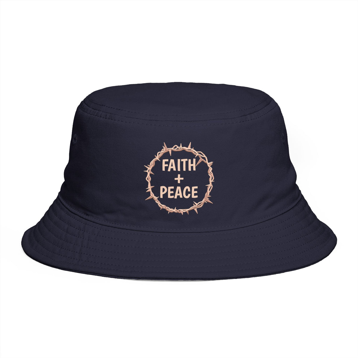Sombrero de cubo — "Fatih + Paz"