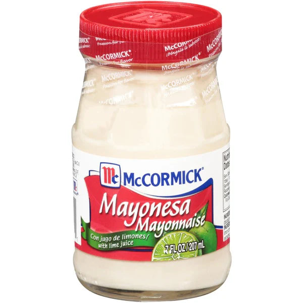 McCormick Mayonnaise with Lime 7 oz box of 24 units
