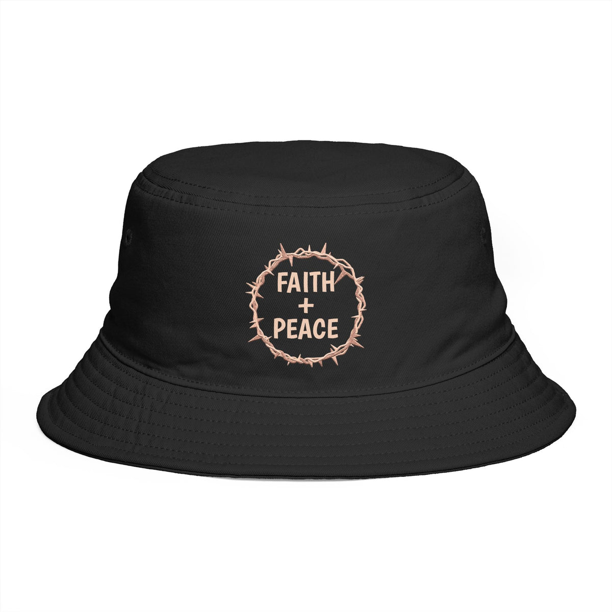 Sombrero de cubo — "Fatih + Paz"