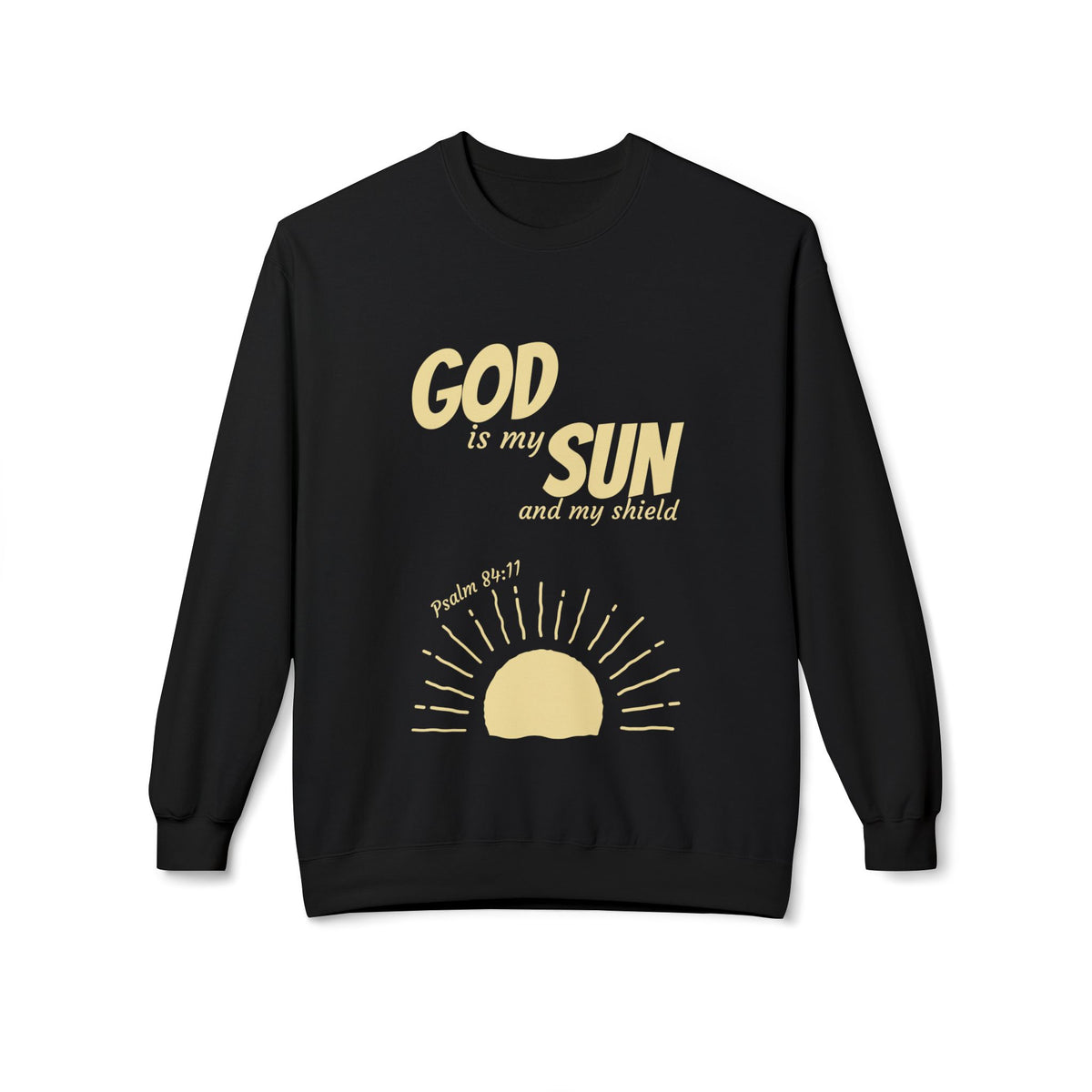God is my Sun Crewneck Sweatshirt