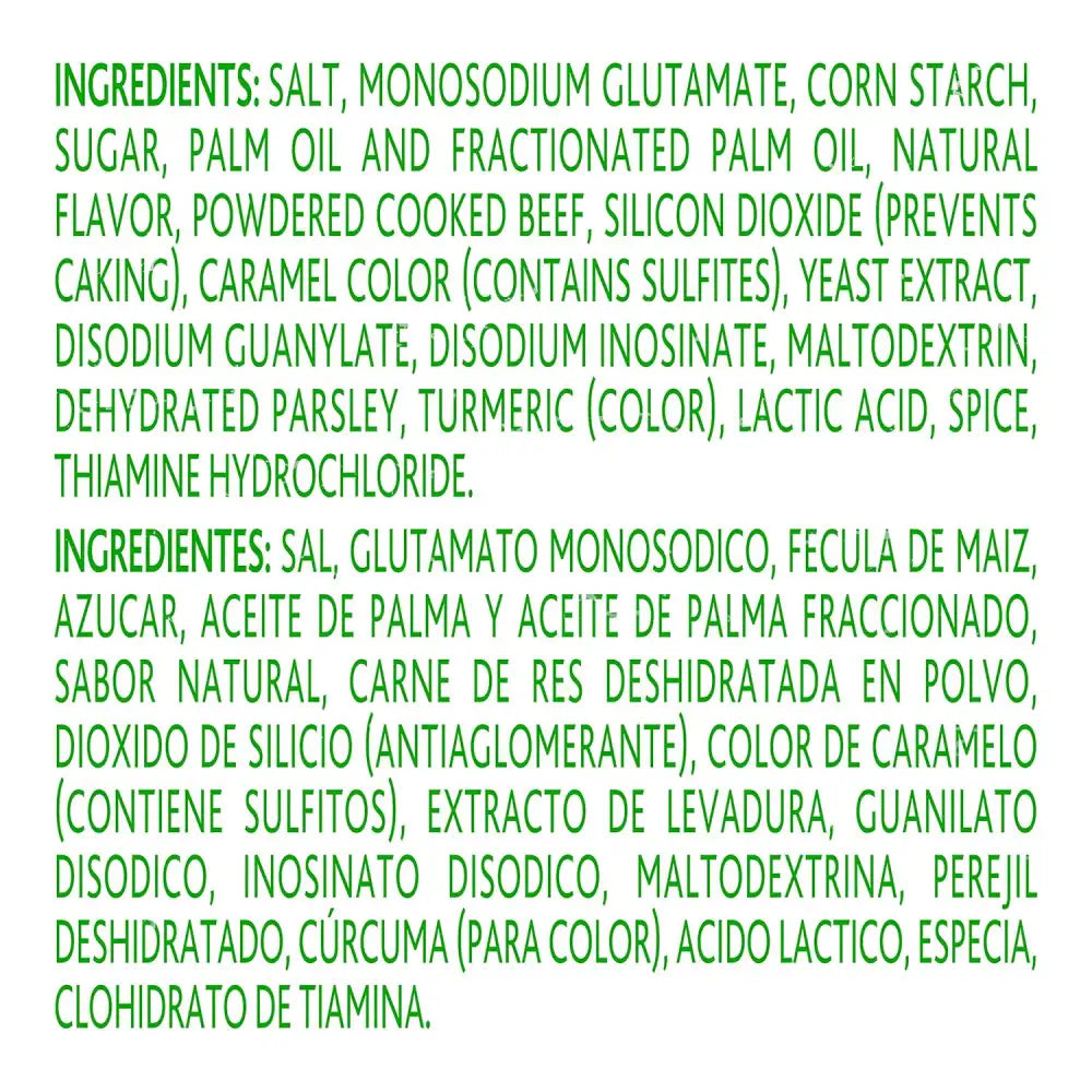 Caldo de res granulado Knorr, caja de 12 unidades, 7.9 oz