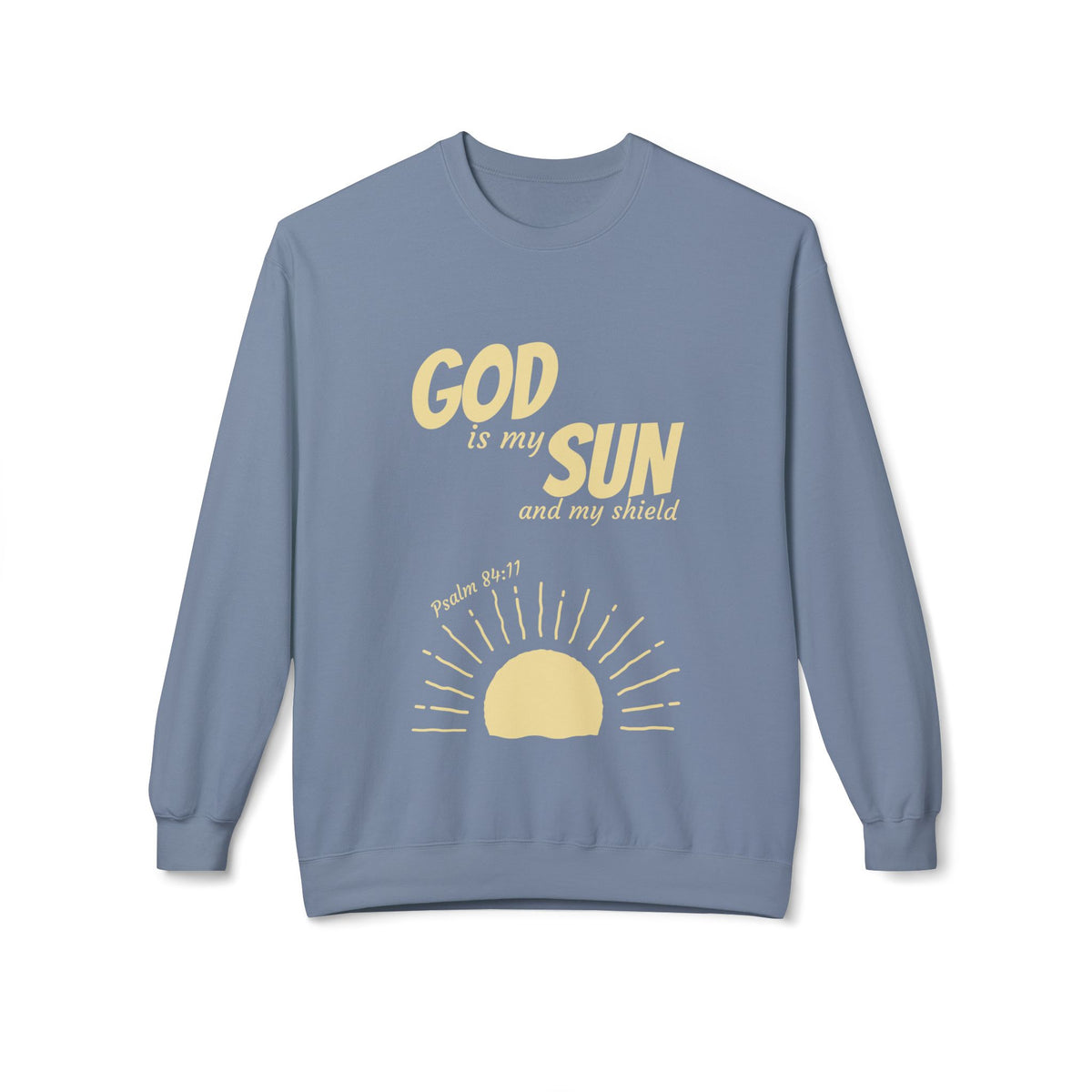 God is my Sun Crewneck Sweatshirt