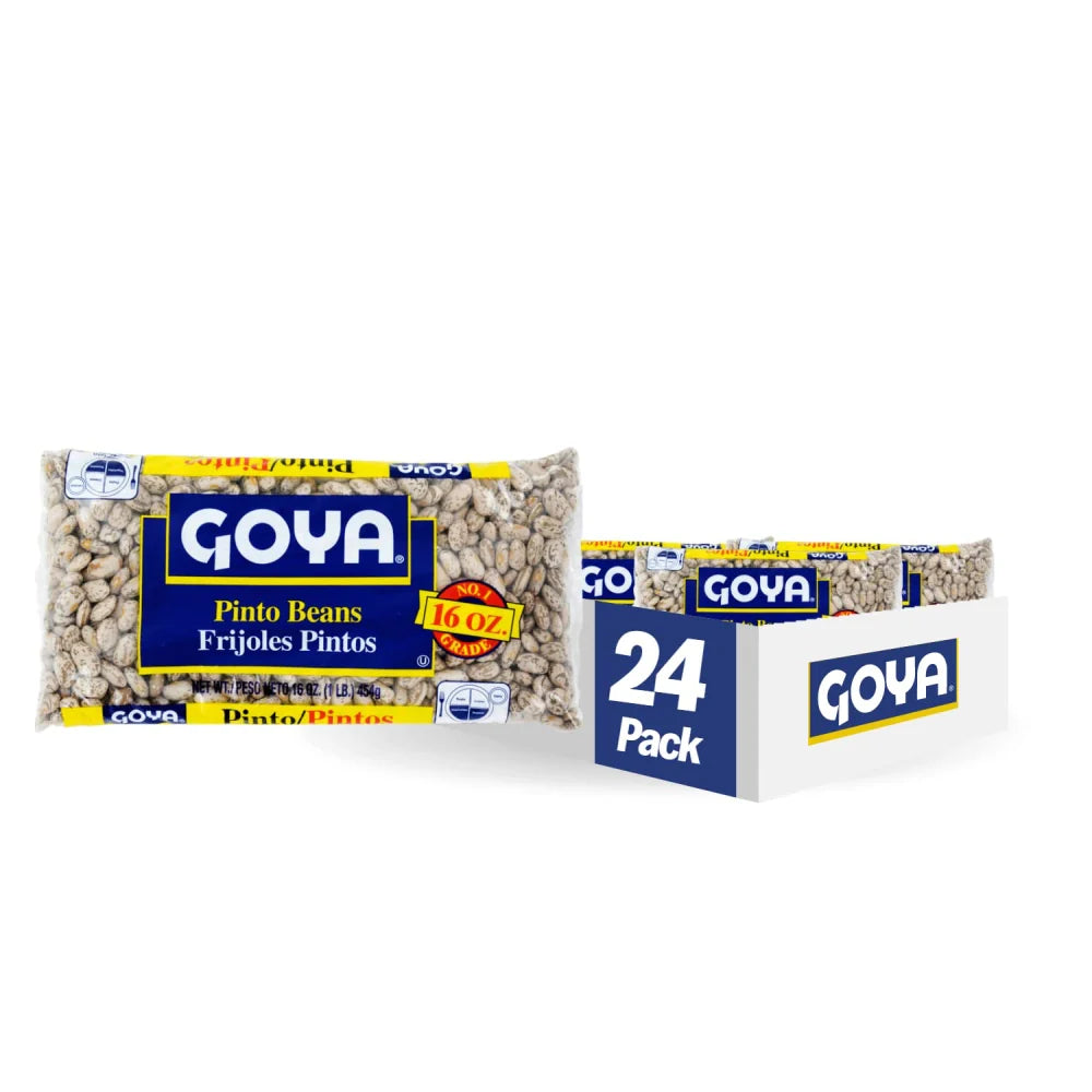 Goya Pinto Beans 1 lb box of 24 units