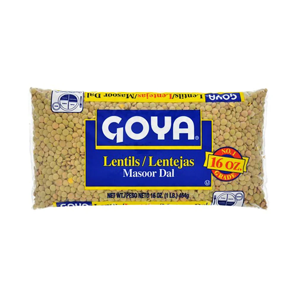 Goya Lentils 1 lb box of 24 units