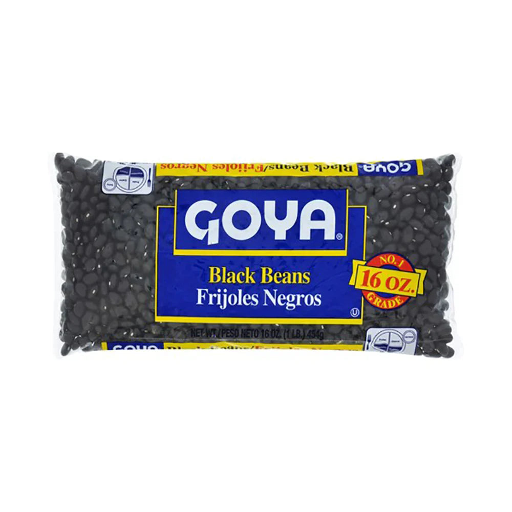 Goya Black Beans 1 lb box of 24 units