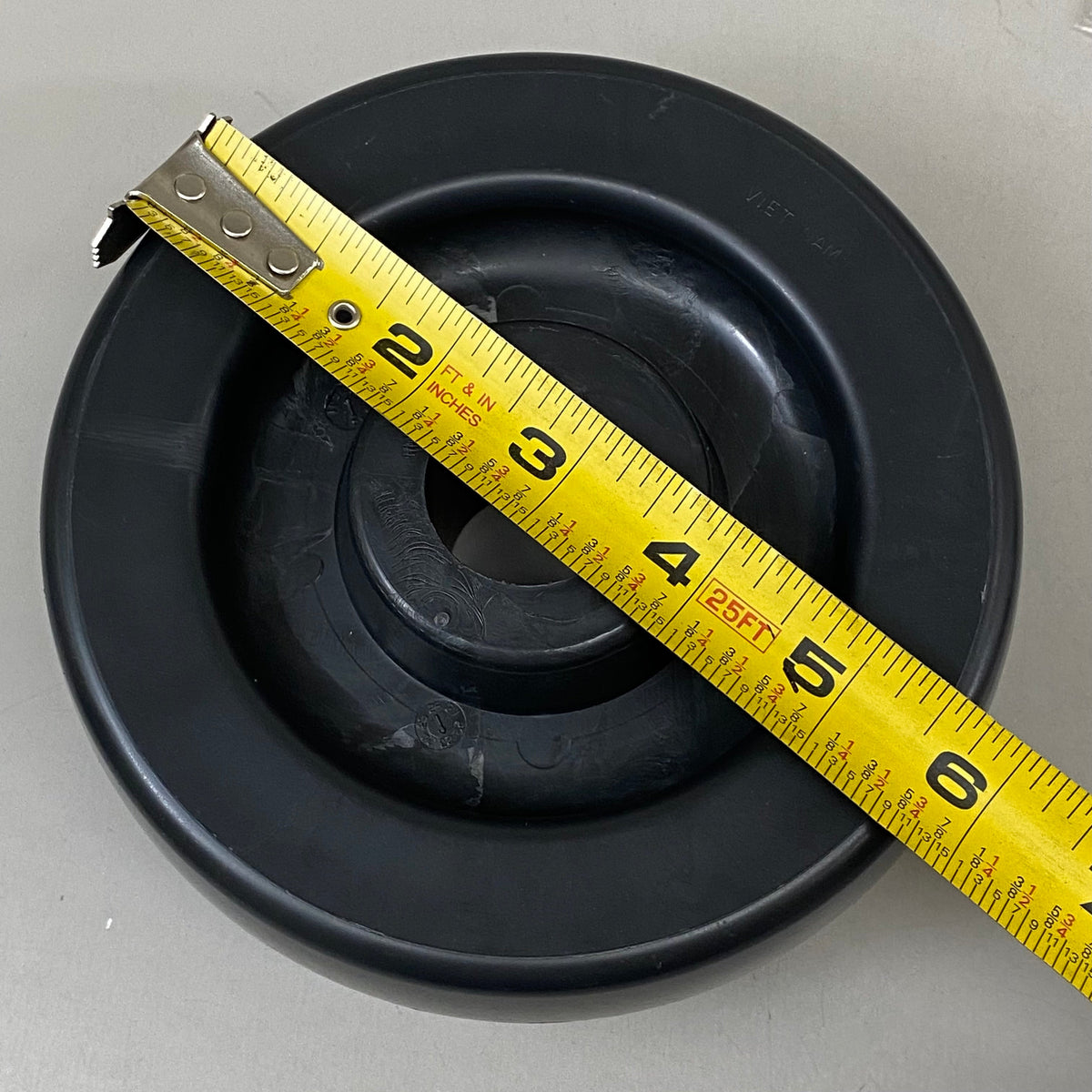 Caster Wheel Replacement Parts 6"x2" PO60JB84 Black (2Pack)
