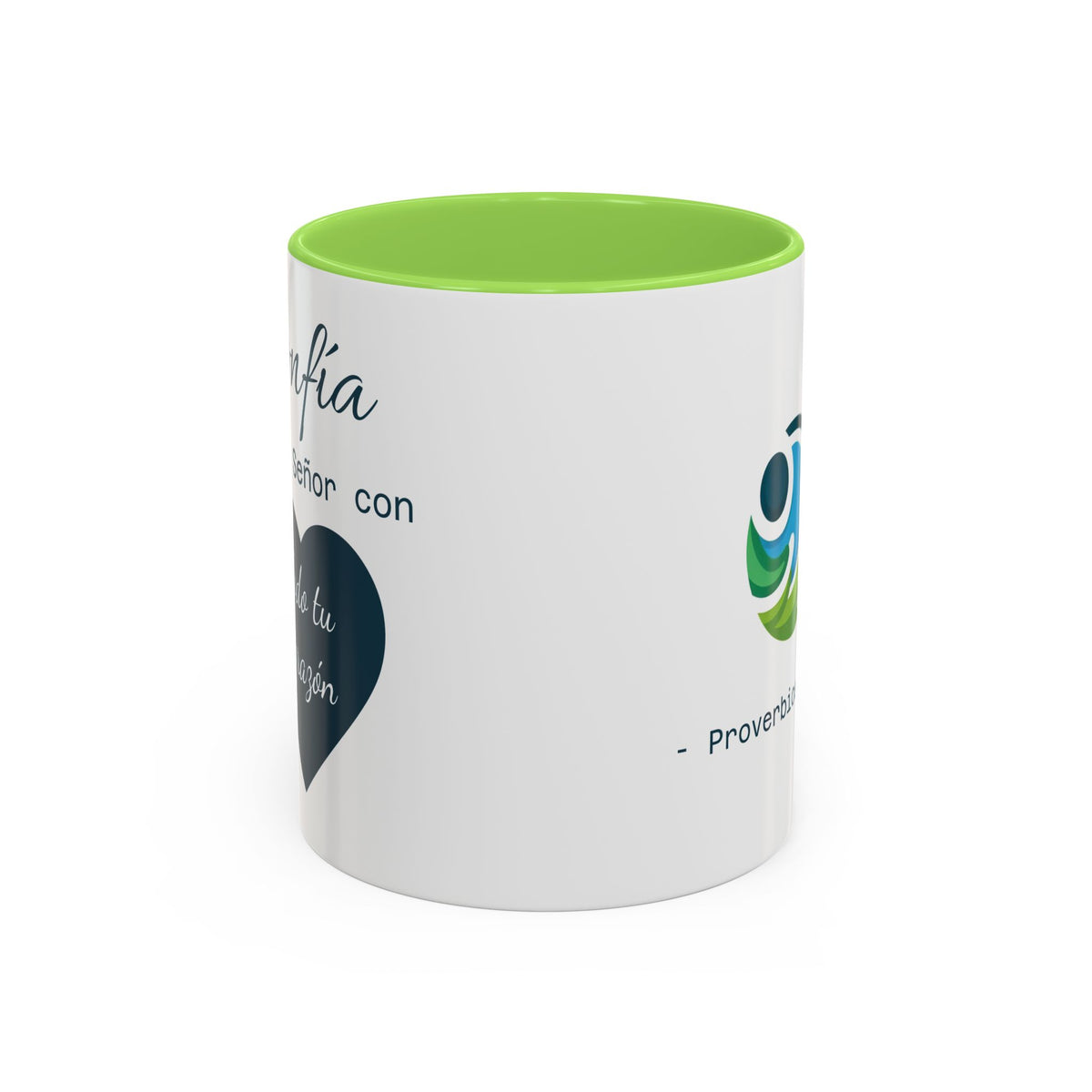 Taza de café Proverbios inspiradores (11 oz/15 oz) — Proverbios 3:5