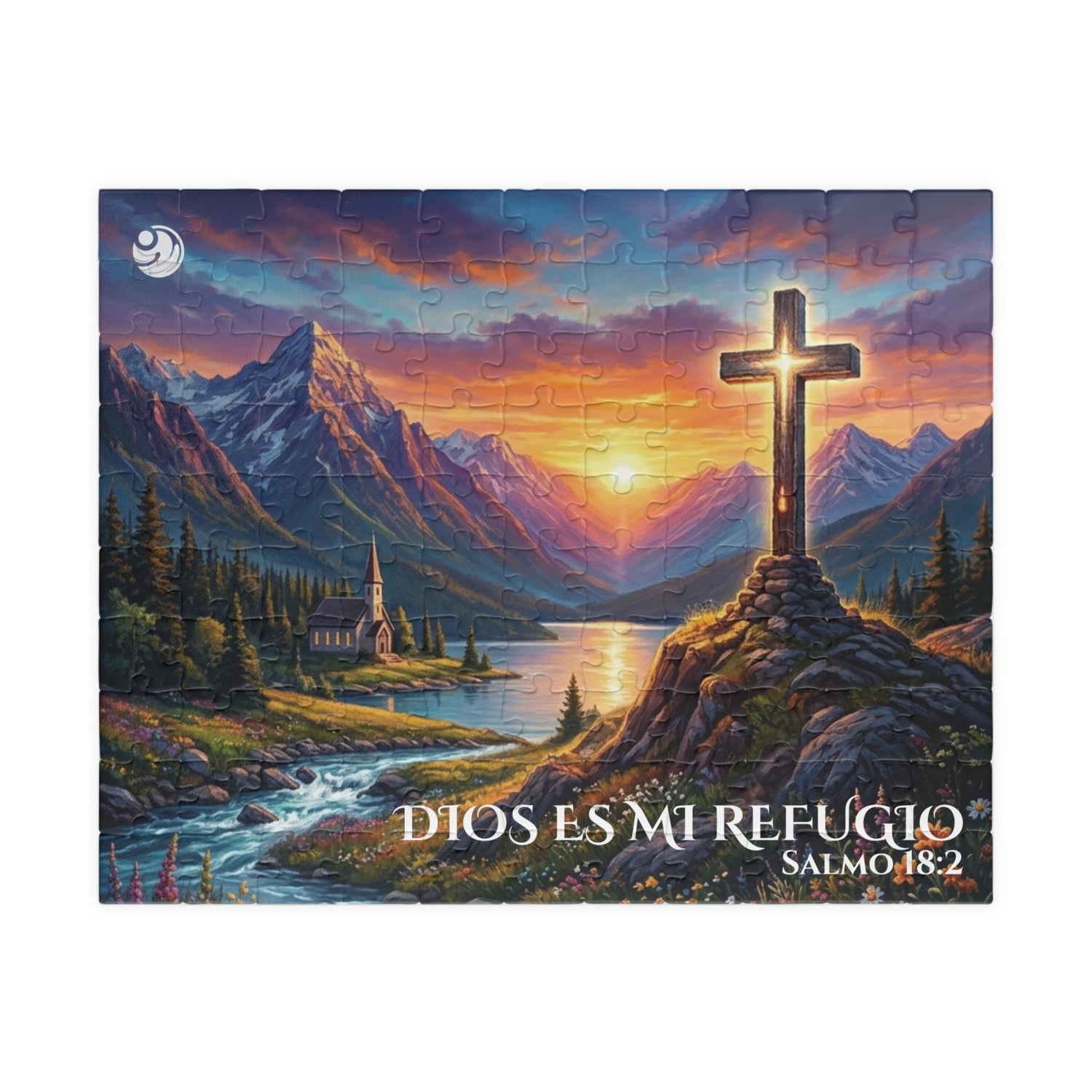 Christian Puzzle — "Dios Es Mi Refugio"
