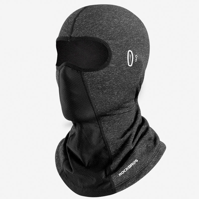 ROCKBROS - Gorro térmico de ciclismo, pasamontañas a prueba de viento, unisex, cálido