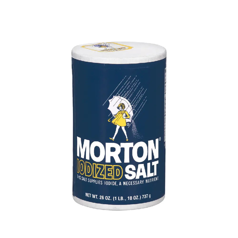 Morton Salt Iodized 26 oz box of 24 units
