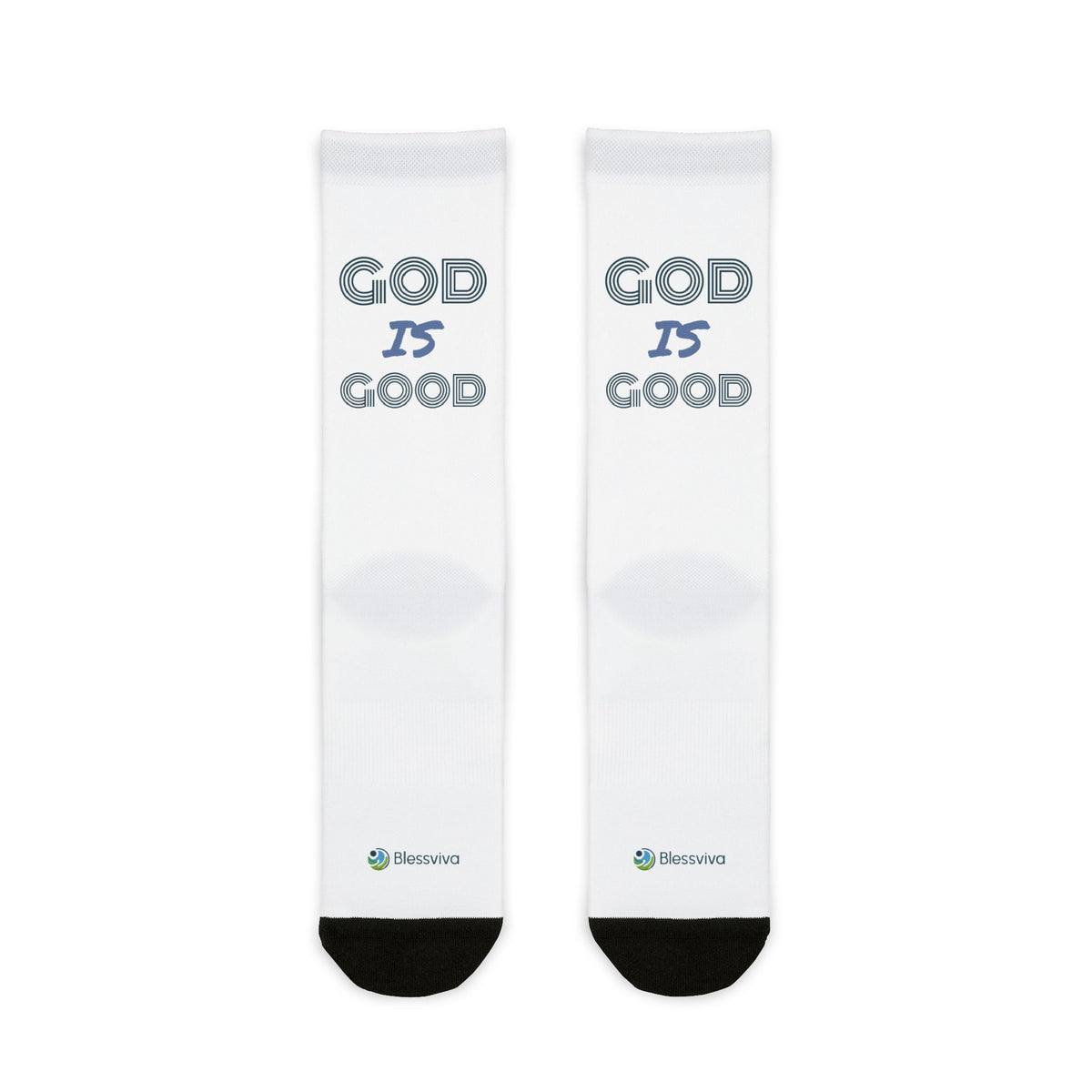God Is Good Crew Socks